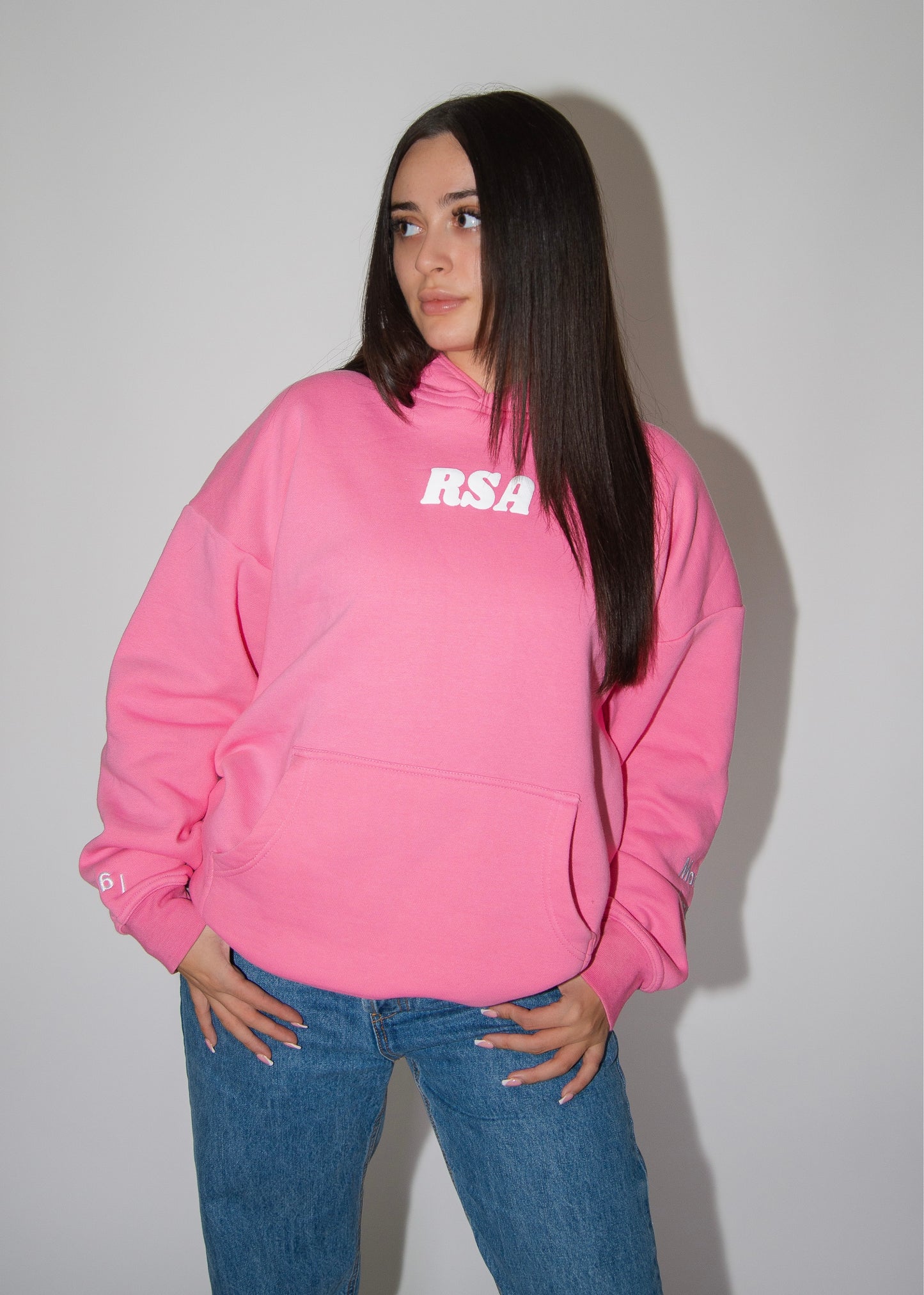 You Are Stronger Hoodie-Pink