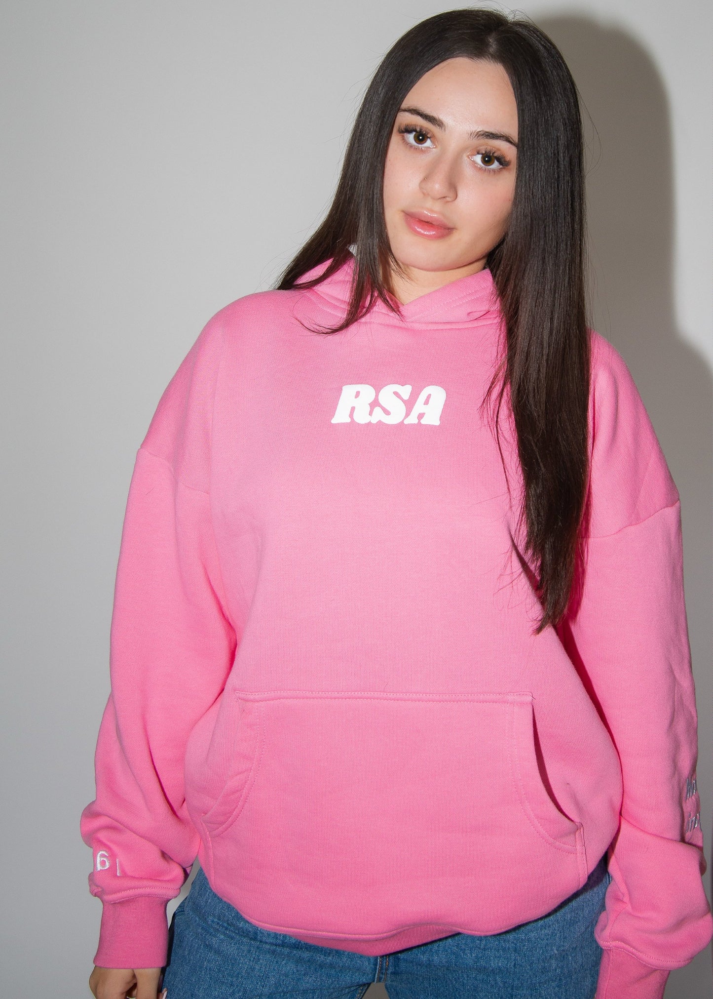 You Are Stronger Hoodie-Pink