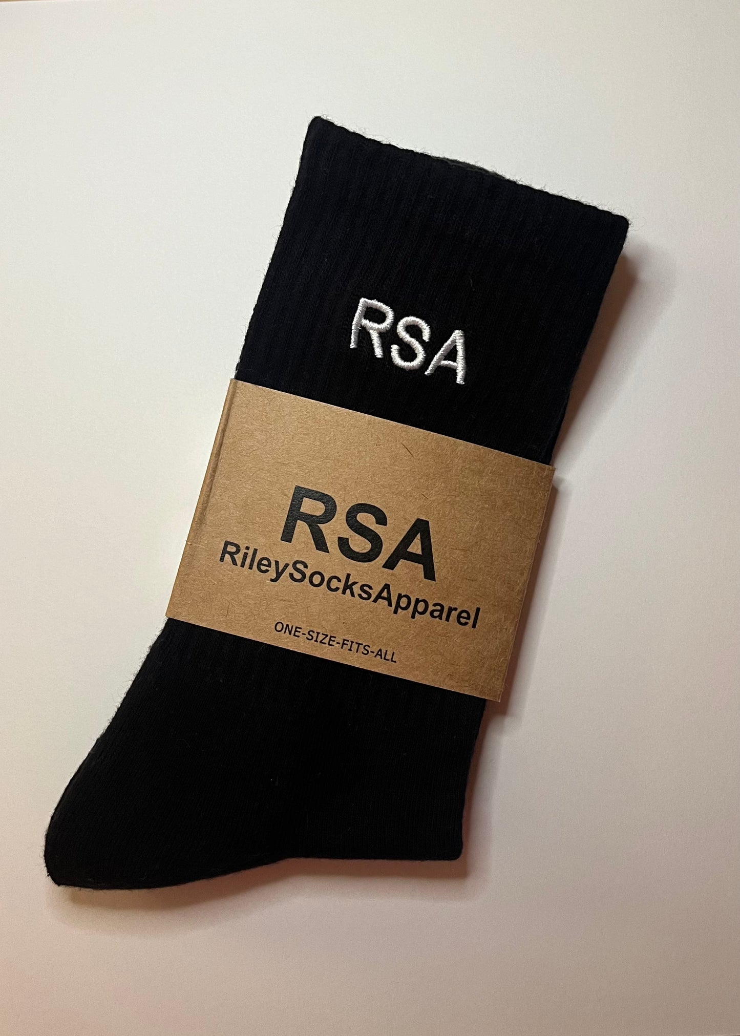 RSA Black Crew Sock